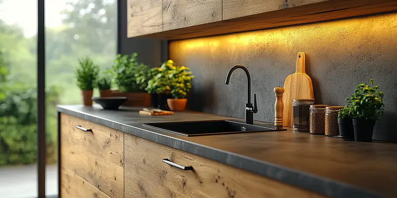 Czym czyścić meble kuchenne z okleiny?