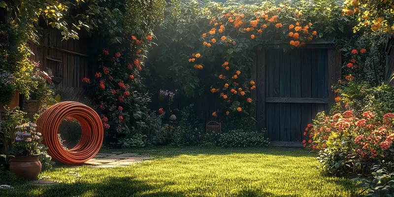 Jak nawinąć wąż ogrodowy na wózek?